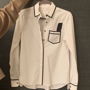 Pink Tartans signature Trompe Loeil Shirt